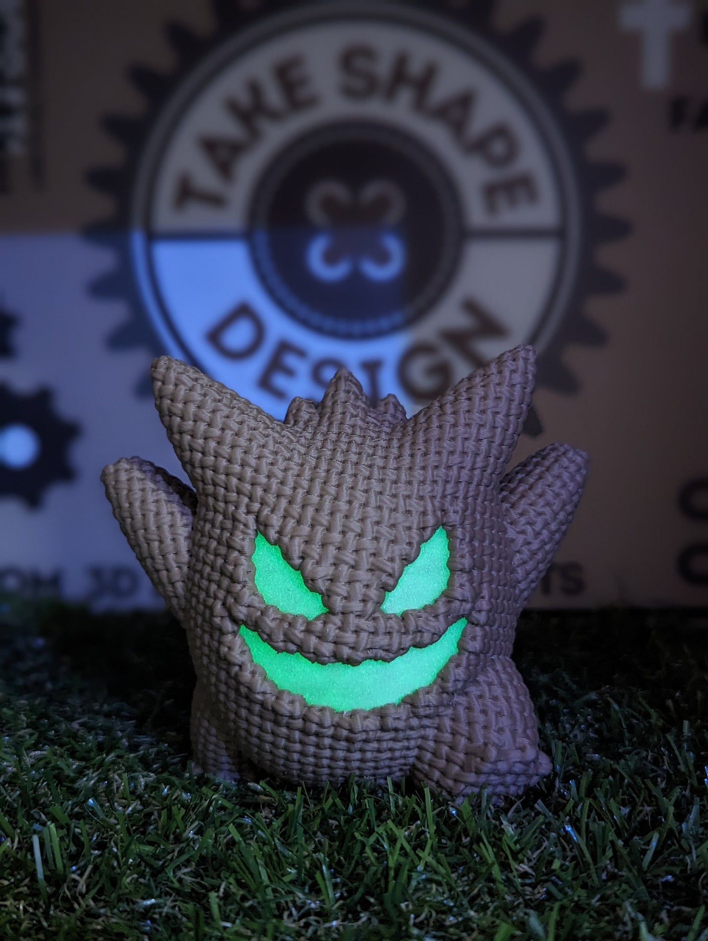 Gengar Pokémon Glow In The Dark Figures