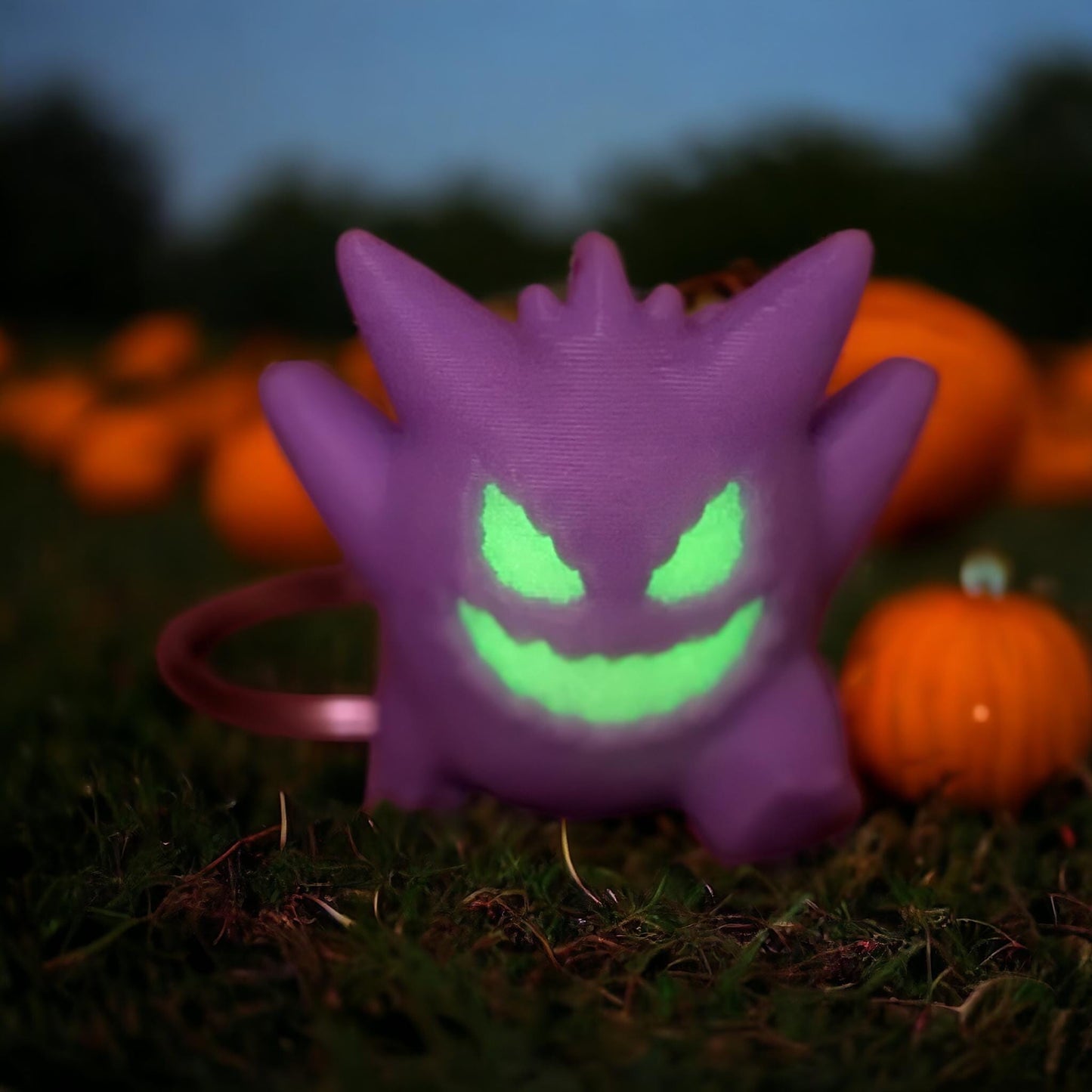 Pokémon Glow In The Dark Key Chains / Hangers