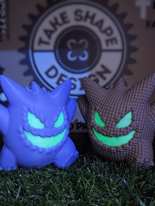 Gengar Pokémon Glow In The Dark Figures