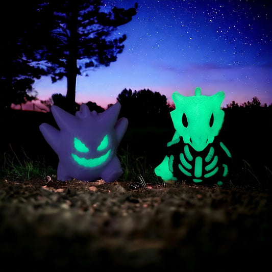 Pokémon Glow In The Dark Key Chains / Hangers